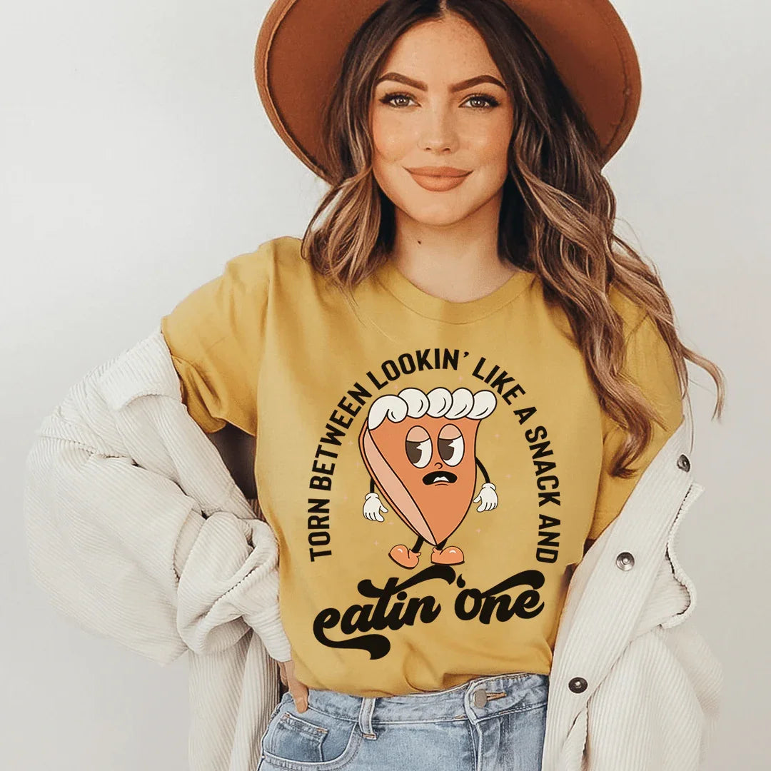 Pumpkin Pie Tee: A Perfect Blend of Comfort and Style