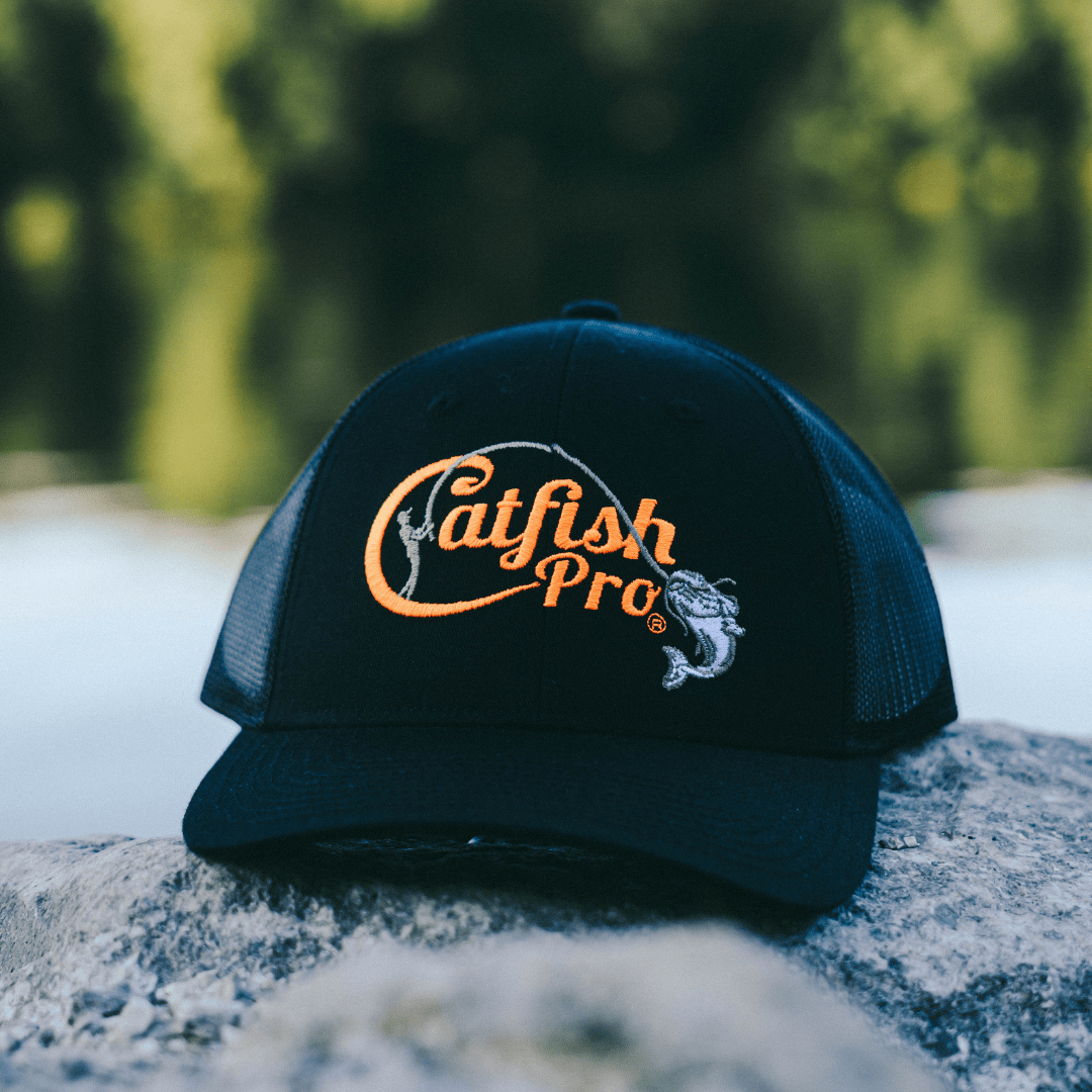 Catfish Pro Tournament Series Snapback Hat - Black/Orange - Korvel