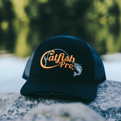 Catfish Pro Tournament Series Snapback Hat - Black/Orange - Korvel
