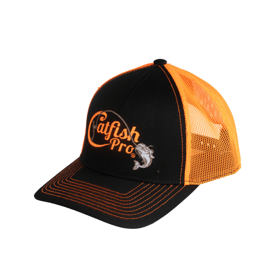 Catfish Pro Tournament Series Orange Snapback Cap - Korvel
