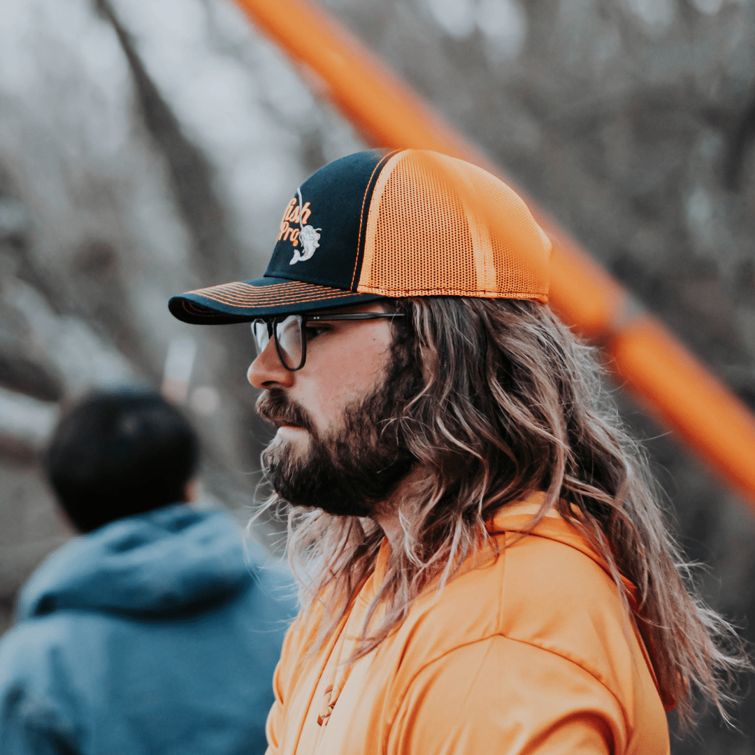 Catfish Pro Tournament Series Orange Snapback Cap - Korvel