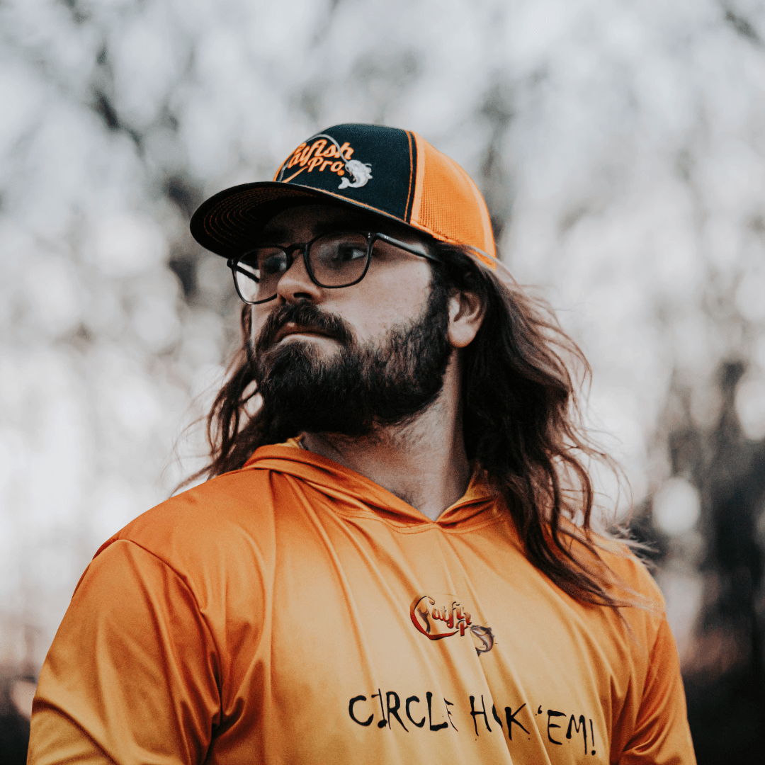 Catfish Pro Tournament Series Orange Snapback Cap - Korvel