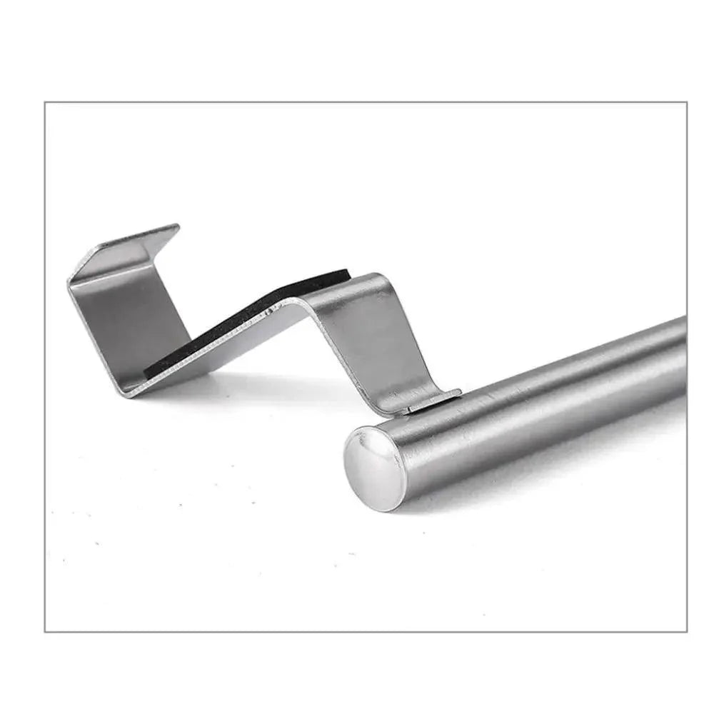 Soporte de Toallas de Acero Inoxidable para Puerta - Diseño que Ahorra Espacio