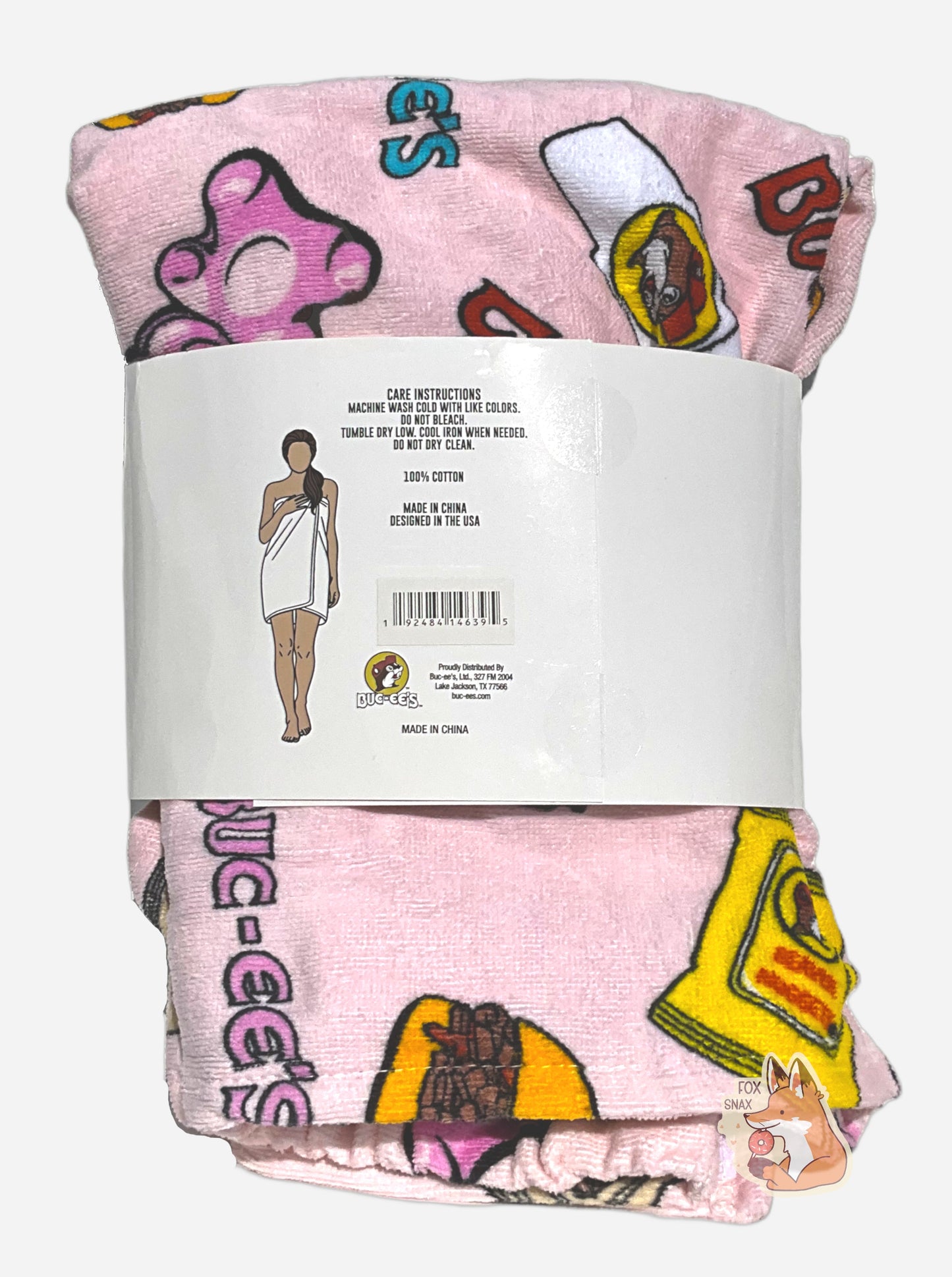 Buc-ee's Premium Towel Wrap