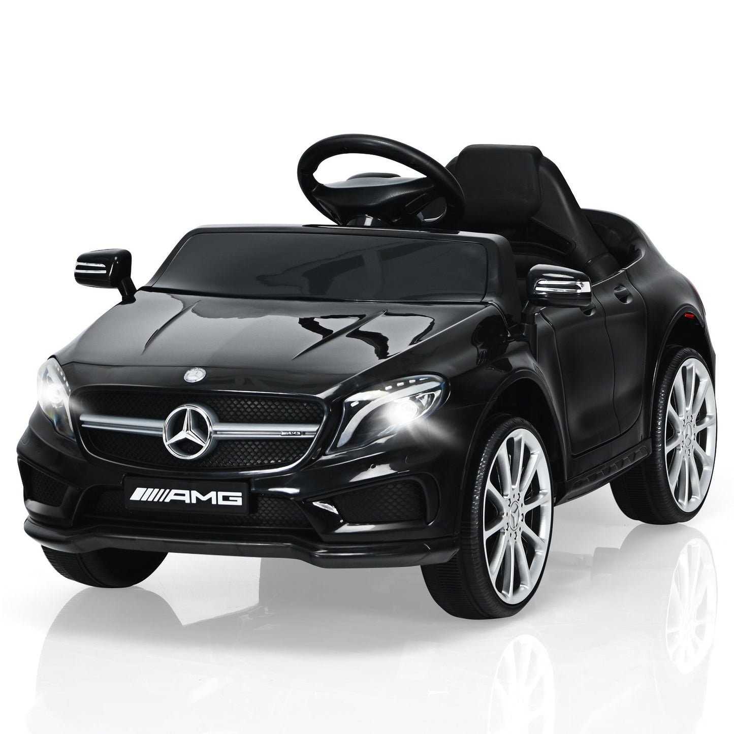 Voiture électrique pour enfants 12V avec télécommande - Noir