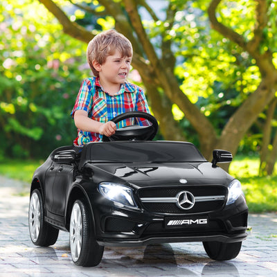 12V Electric Kids Ride On Car with Remote Control - Black