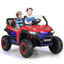 UTV para niños de 12V con función de arranque lento - Rojo