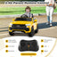 12V Kids Ride-On Car with Remote Control - Yellow