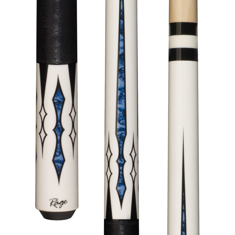 Premium Blue Steel Rage Billiard Cue Stick - Korvel