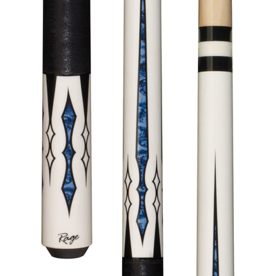 Premium Blue Steel Rage Billiard Cue Stick - Korvel