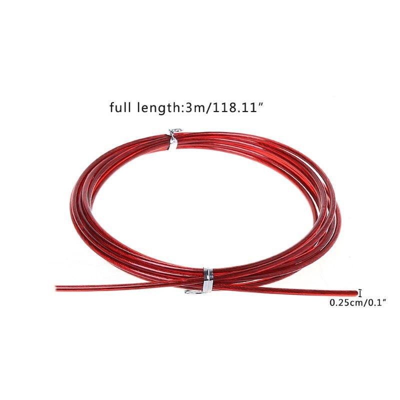 Câble de remplacement pour corde à sauter premium - 3m en acier inoxydable