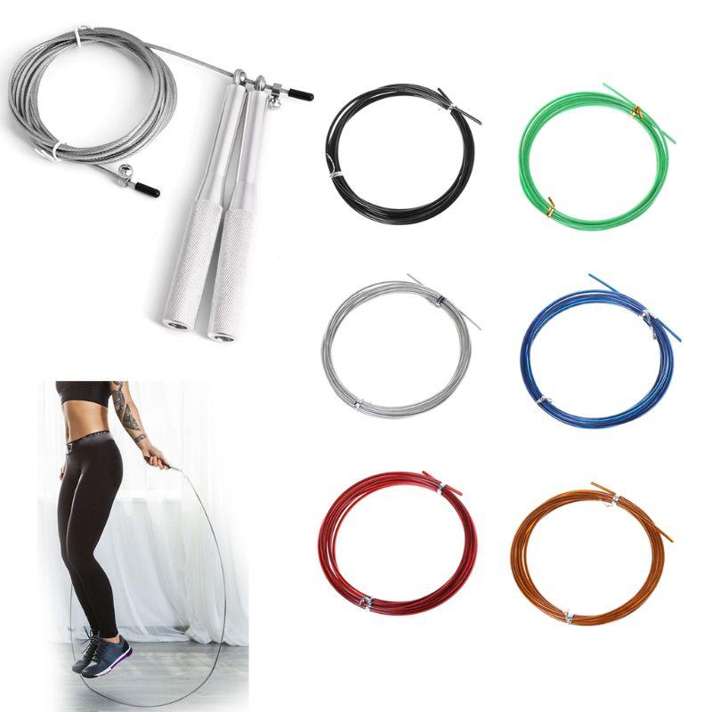Câble de remplacement pour corde à sauter premium - 3m en acier inoxydable