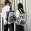 Premium Transparent PVC School Backpack - Large Capacity