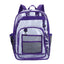 Premium Transparent PVC School Backpack - Large Capacity