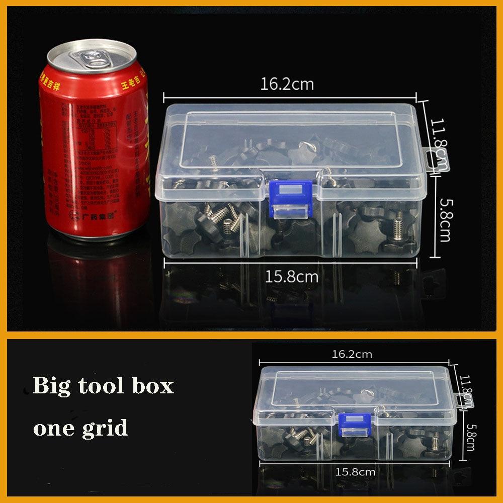 Versatile Clear Plastic Jewelry Organizer with Adjustable Compartments - Korvel