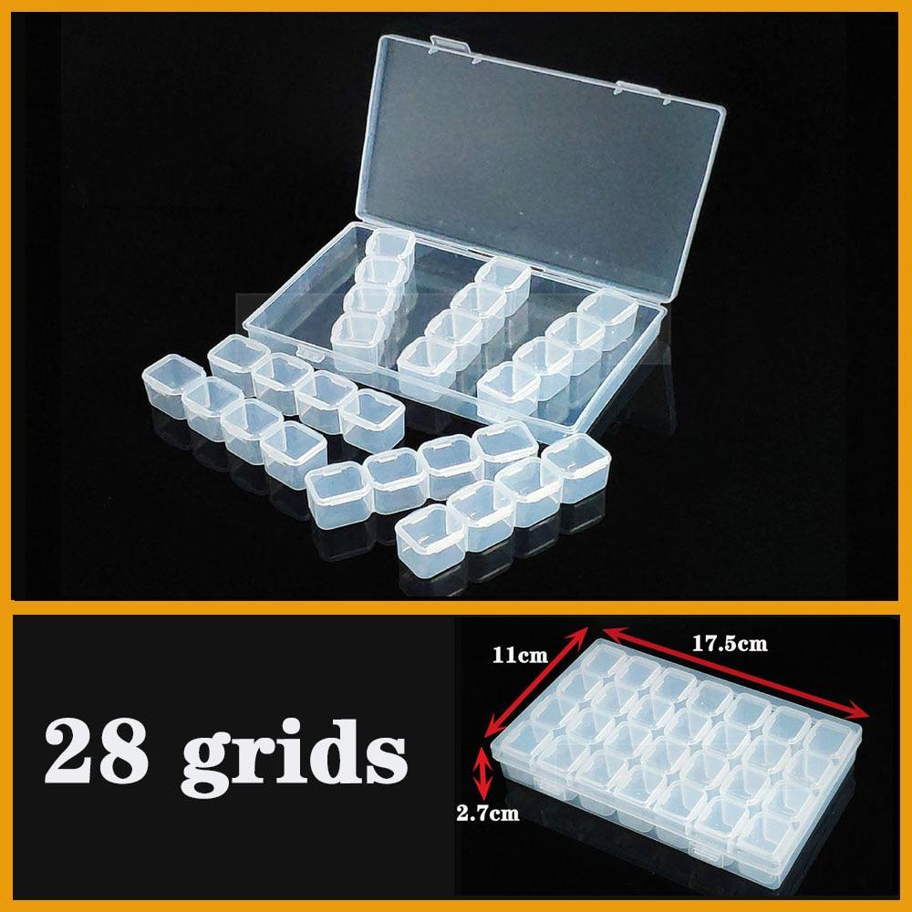 Versatile Clear Plastic Jewelry Organizer with Adjustable Compartments - Korvel