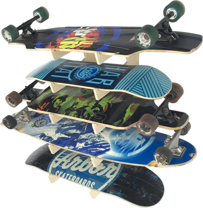 Premium Skateboard Wall Display Rack - Korvel