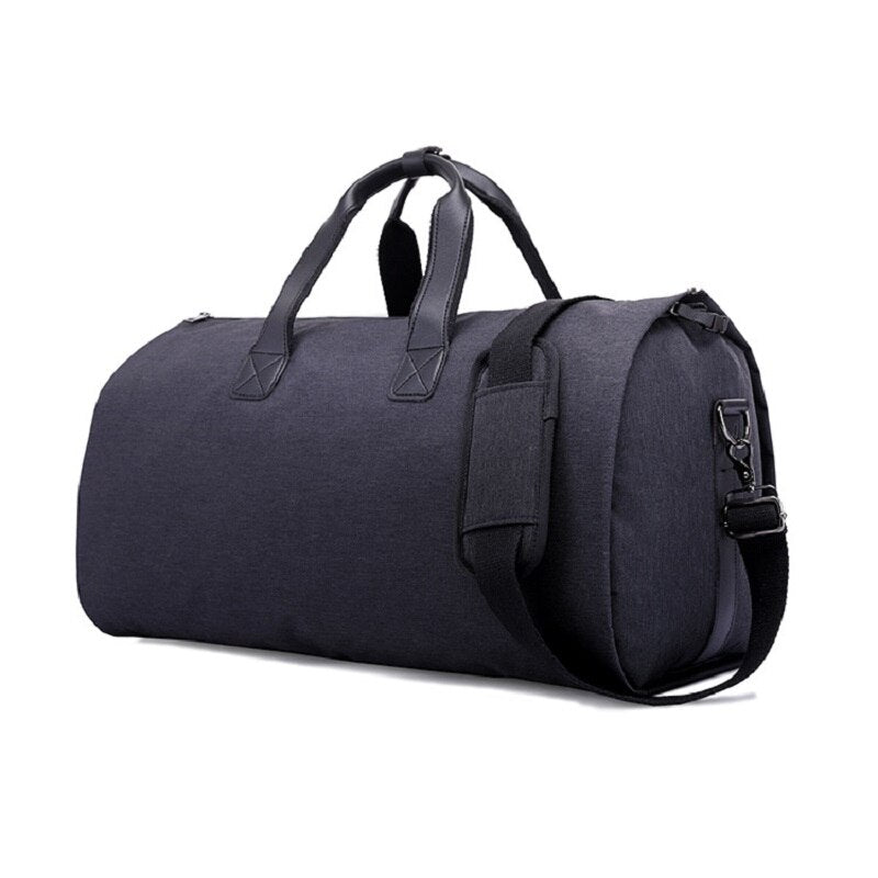 Travel Garment Bag Duffel Bag with Shoulder Strap Business Handbags Multiple Pockets Carry on Hanging Suitcase Clothing - Korvel