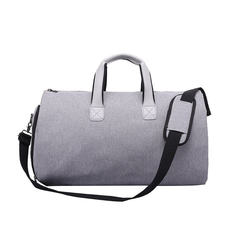 Travel Garment Bag Duffel Bag with Shoulder Strap Business Handbags Multiple Pockets Carry on Hanging Suitcase Clothing - Korvel
