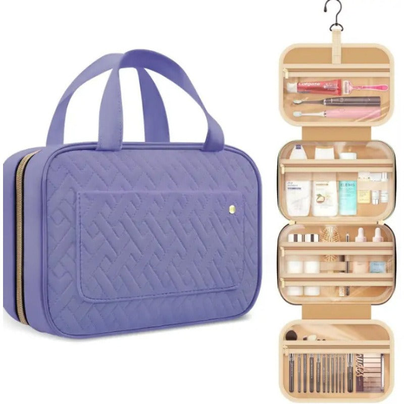 Travel toiletry bag with hook portable makeup bag travel ladies' toiletry bag hand-held toiletry bag - Korvel