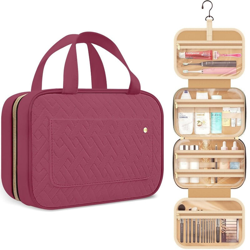 Travel toiletry bag with hook portable makeup bag travel ladies' toiletry bag hand-held toiletry bag - Korvel