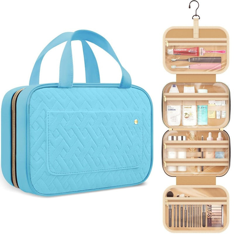 Travel toiletry bag with hook portable makeup bag travel ladies' toiletry bag hand-held toiletry bag - Korvel