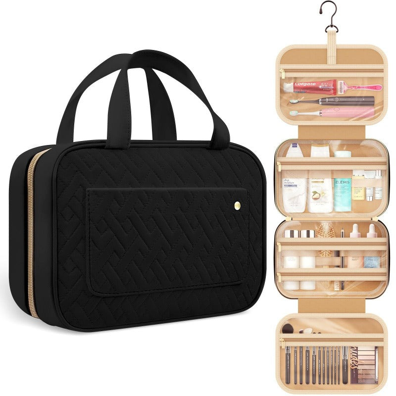 Travel toiletry bag with hook portable makeup bag travel ladies' toiletry bag hand-held toiletry bag - Korvel