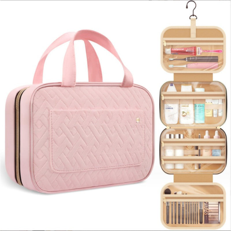 Travel toiletry bag with hook portable makeup bag travel ladies' toiletry bag hand-held toiletry bag - Korvel