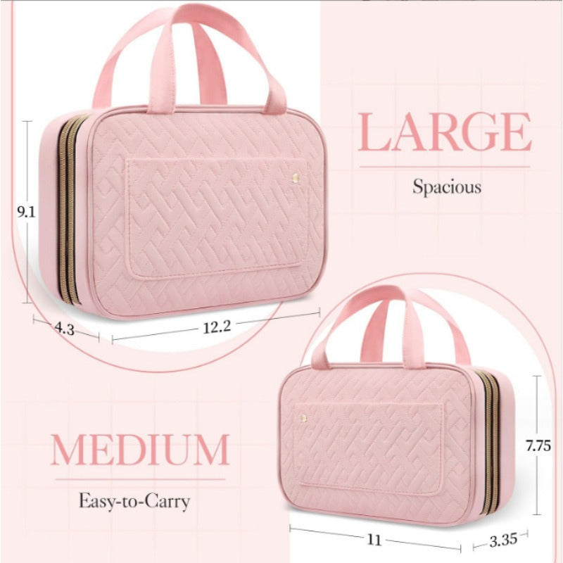 Travel toiletry bag with hook portable makeup bag travel ladies' toiletry bag hand-held toiletry bag - Korvel