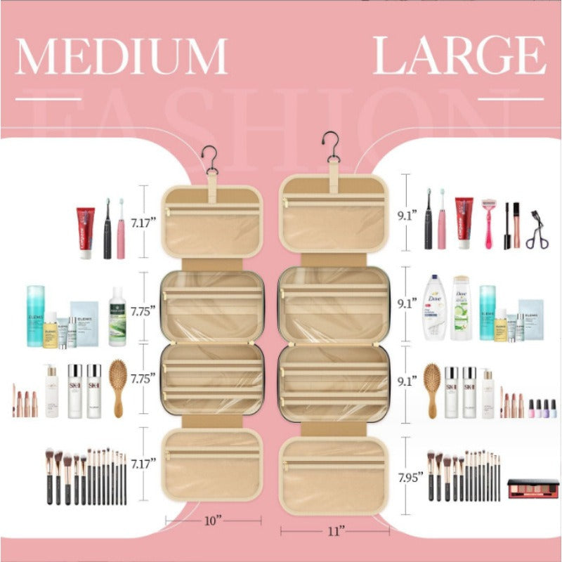 Travel toiletry bag with hook portable makeup bag travel ladies' toiletry bag hand-held toiletry bag - Korvel