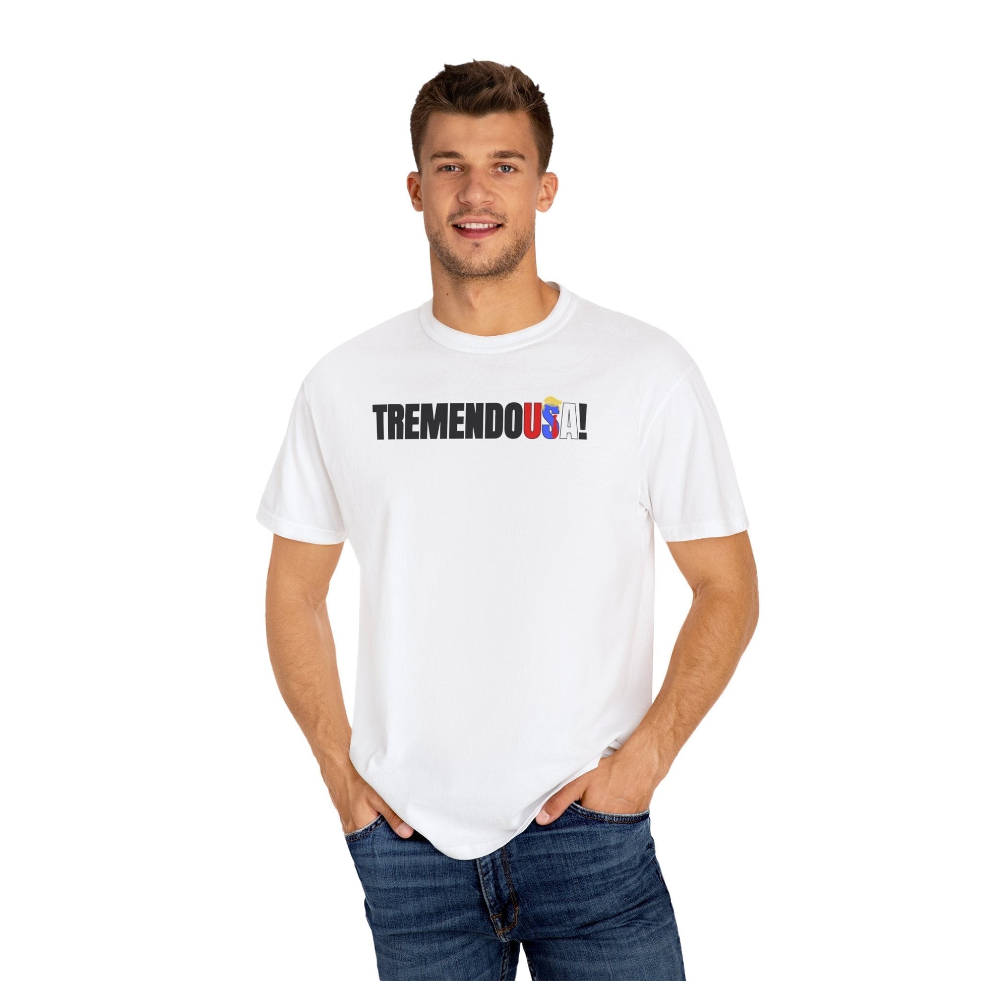 TremendoUSA Unisex Garment-Dyed T-Shirt - Effortless Style for Every Occasion - Korvel