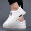Versatile Men's Casual Sneakers - Breathable Leather Shoes