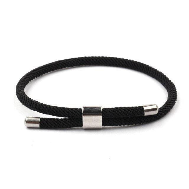 Adjustable Nautical Braided Bracelet for Couples