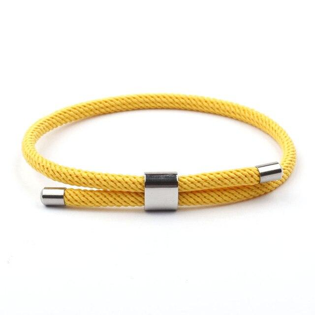 Adjustable Nautical Braided Bracelet for Couples