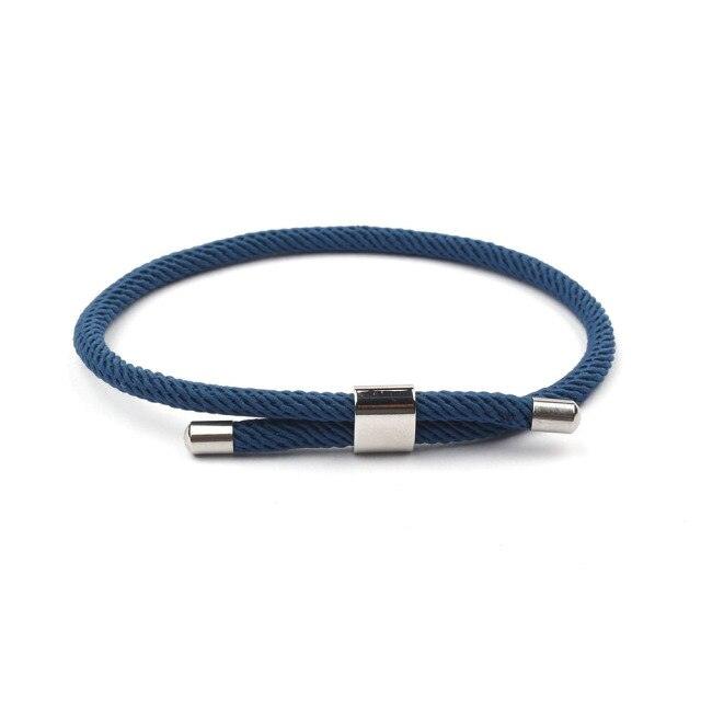 Adjustable Nautical Braided Bracelet for Couples