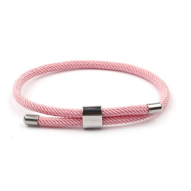 Adjustable Nautical Braided Bracelet for Couples
