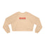 Beware of People Who Dislike Cats Cropped Fleece Pullover
