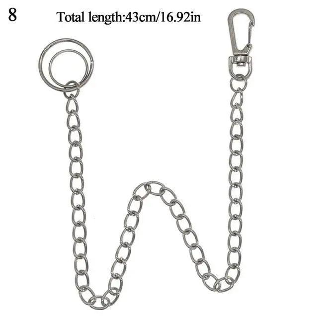 Cinturón de Cadena Larga con Diseño de Corazón para Mujeres