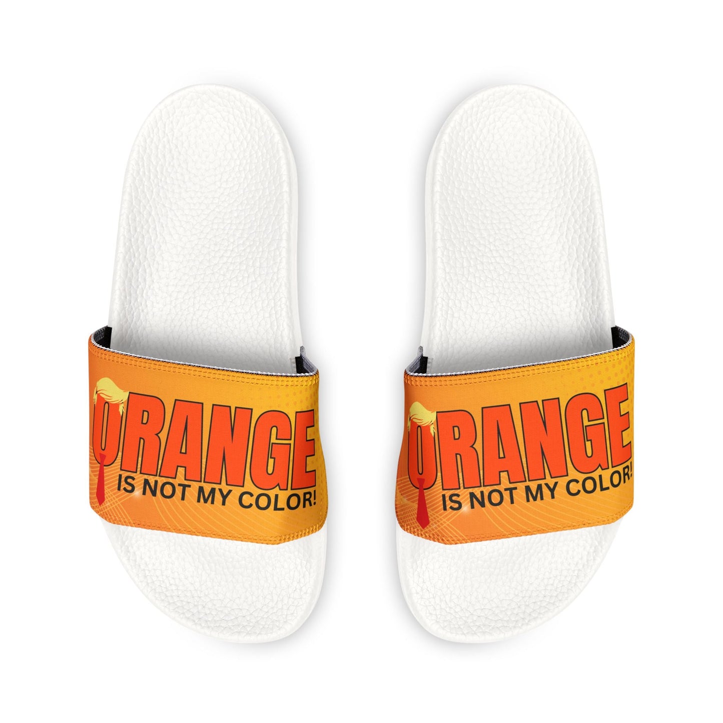 Stylish Men's Sandals - 'Orange Is Not My Color' Fashion Footwear - Korvel
