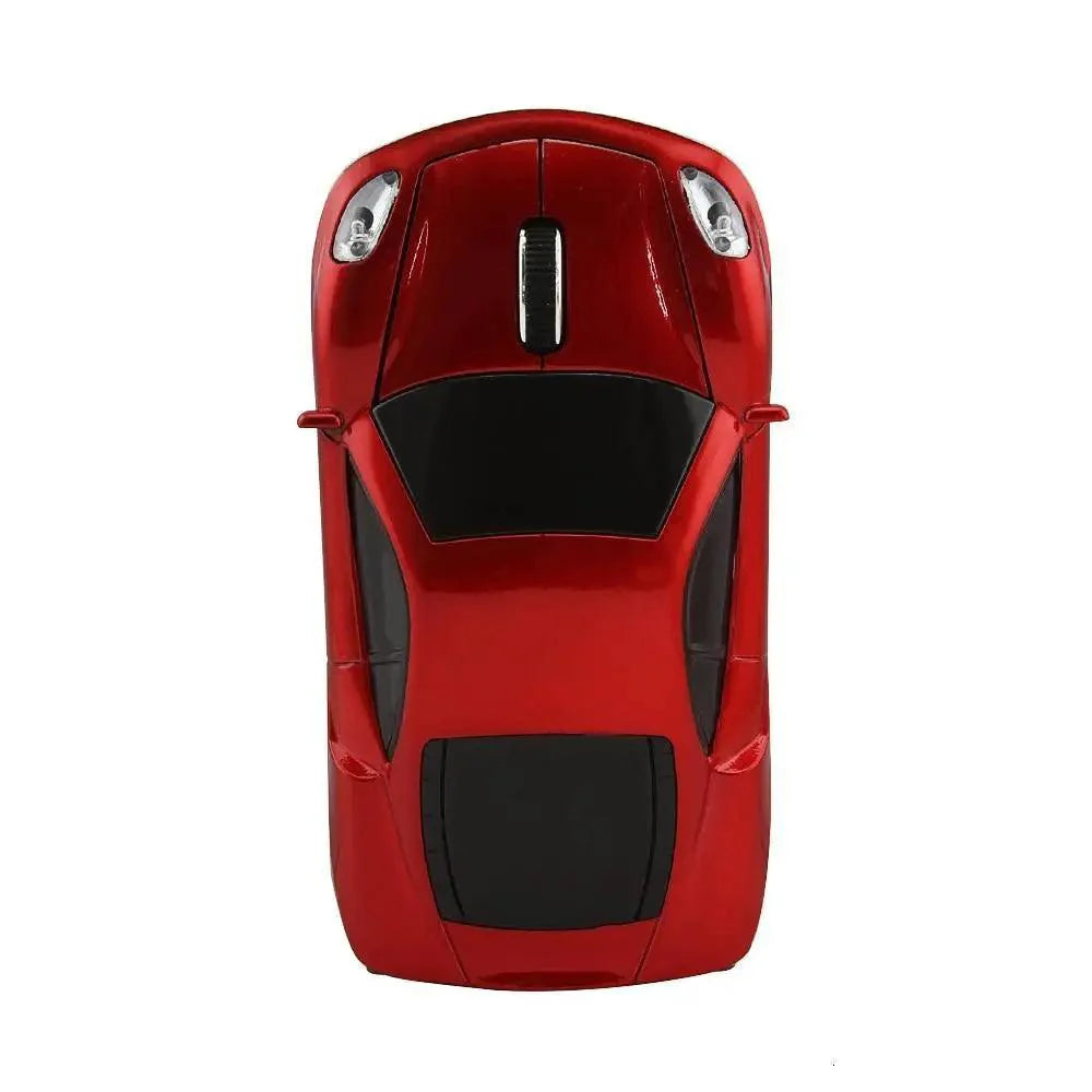 Trendy Sport Car Wireless Mouse - 1200DPI Optical Gaming Mouse