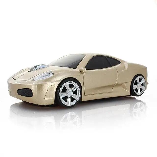 Trendy Sport Car Wireless Mouse - 1200DPI Optical Gaming Mouse