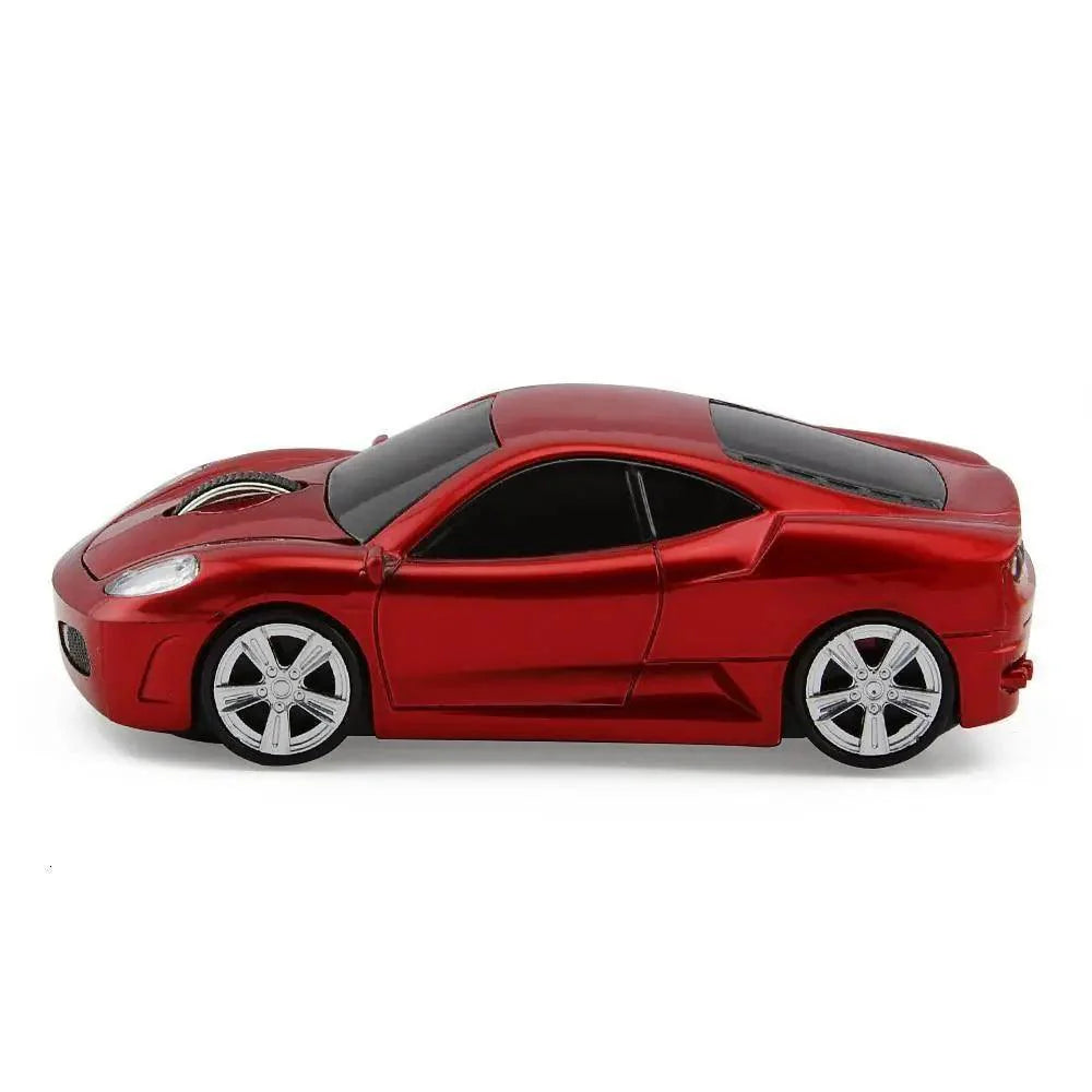 Trendy Sport Car Wireless Mouse - 1200DPI Optical Gaming Mouse