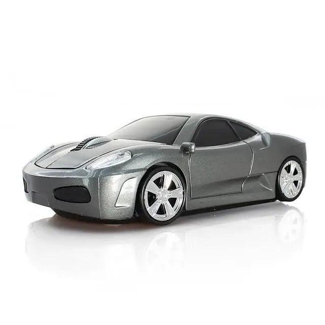 Trendy Sport Car Wireless Mouse - 1200DPI Optical Gaming Mouse