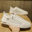 Trendy student casual sports shoes men's low cut lace up outer board shoes - Korvel