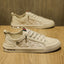 Trendy student casual sports shoes men's low cut lace up outer board shoes - Korvel