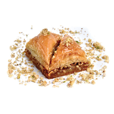 Baklava triangular con nueces, paquete para fiestas, 48 ​​piezas, 2700 g