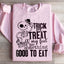 Sudadera de truco o trato: Huele mis pies, dame algo bueno para comer