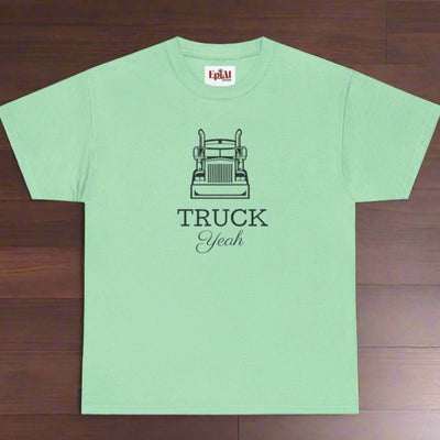 T-shirt unisexe en coton lourd Truck Yeah