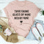 Copa de vino de crimen real en la cama de Nine Tee