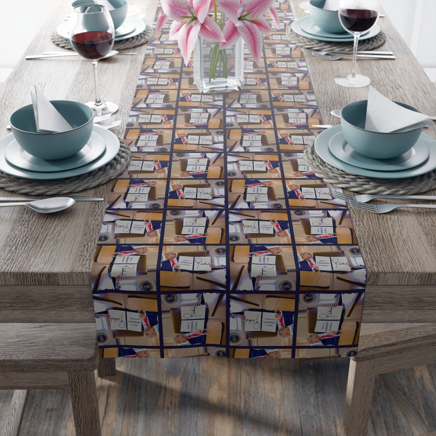 Nappe de table Joyeux Anniversaire